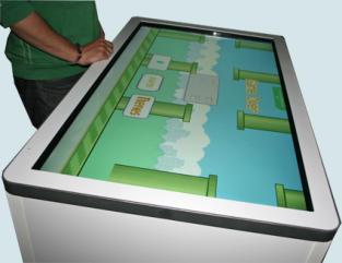 multitouch screen hire