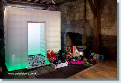 large photo booth hire