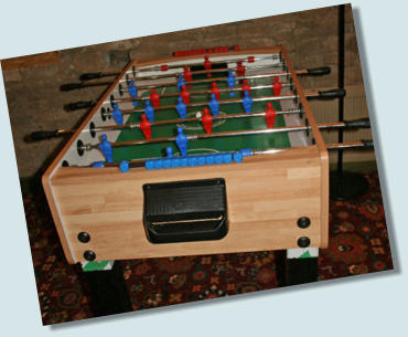fussball table hire